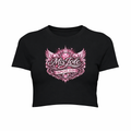 Spoiled Princess Heart Graphic Crop Top