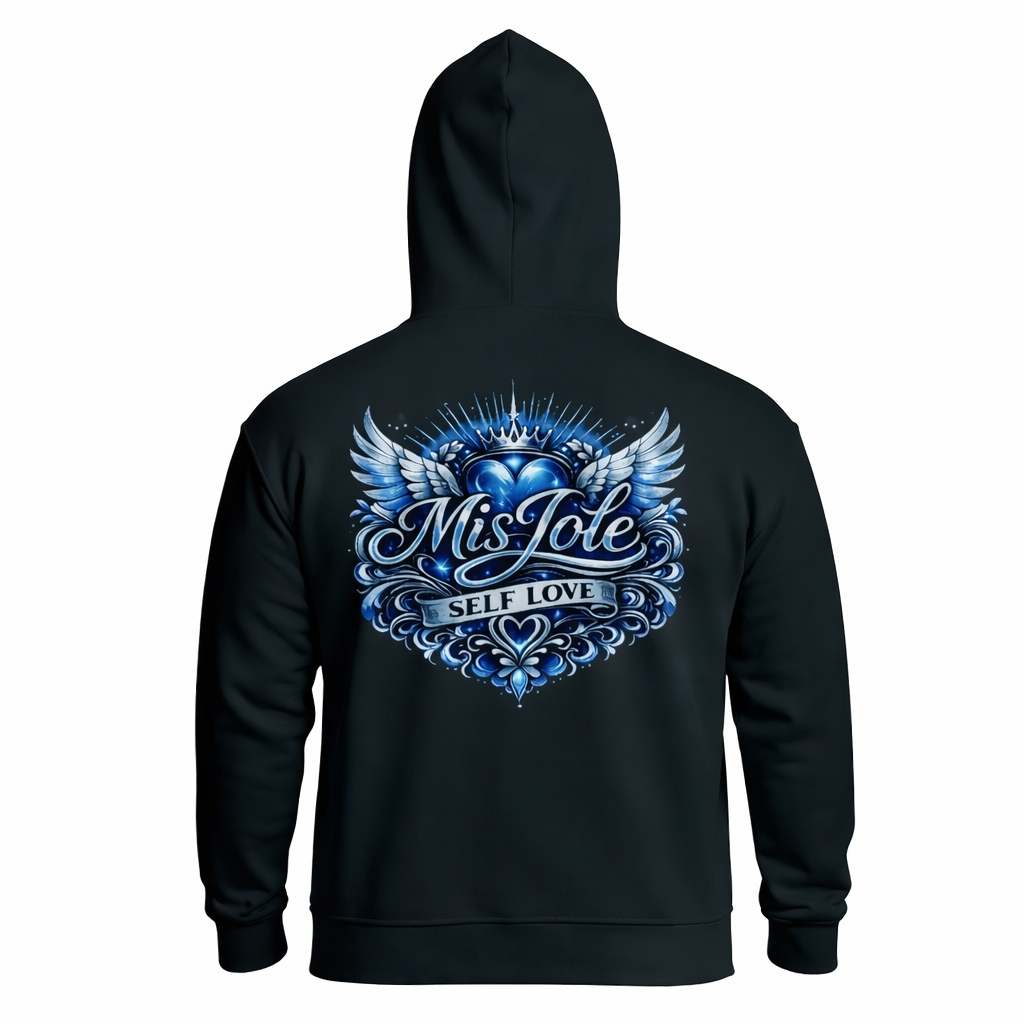 MisJole Self Love Men’s Graphic Hoodie